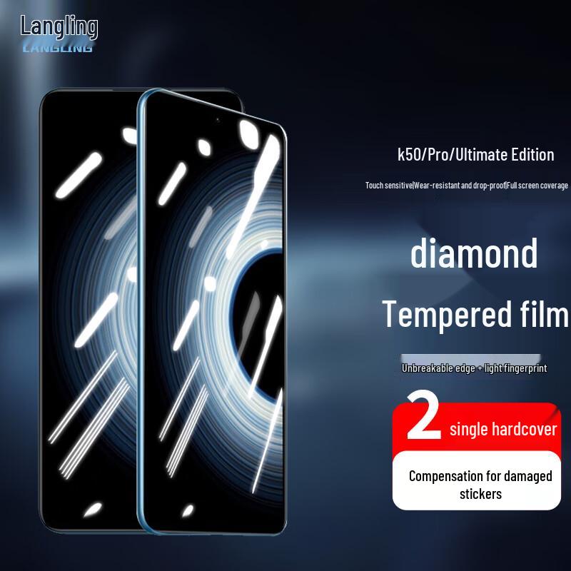 Langling Tempered Glass Screen & Lens Protectors for Redmi/Xiaomi Phones