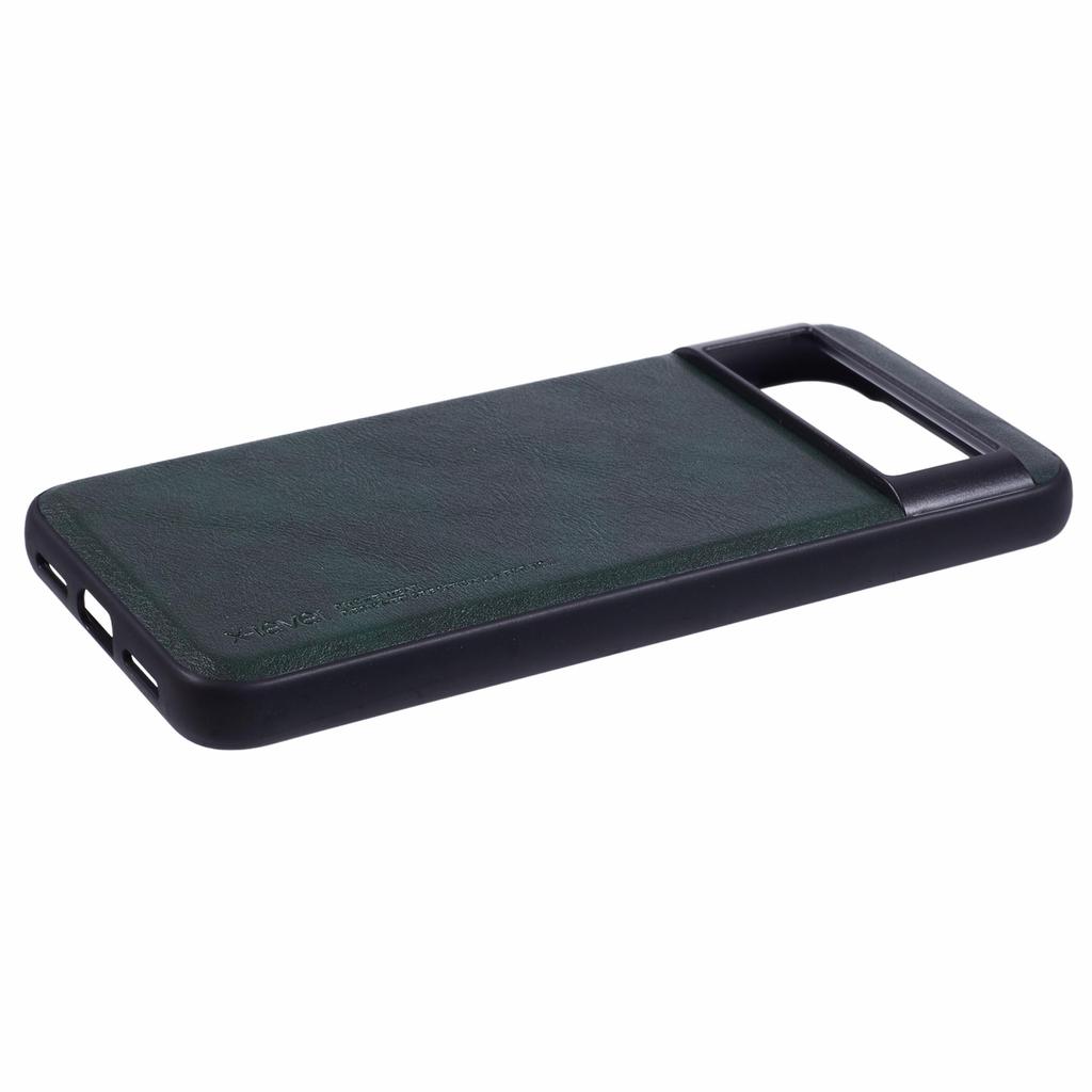 Bojue-3 Series For Google Pixel 8a Case PU Leather Coated PC+TPU Anti-Scratch Cover