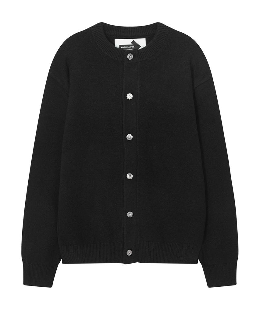 Maison Master Round Cardigan White (Round Cardigan /White)