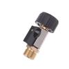 High Pressure Wash M22 Swivel Connnector With Ball Valve Switch On/off Function For Water Outlet Or Wash Gun