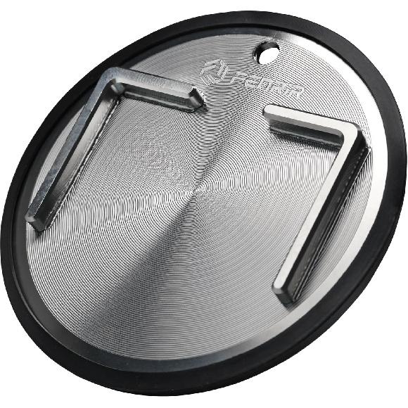 FENRIR 304 Stainless Steel Kickstand Pad Plate Support Coaster Accessory For Harley Davidson Indian Honda Yamaha Kawasaki Suzuki Triumph BMW KTM