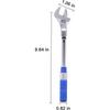 Adjustable Open-End Wrench with Torque Setting Auto Repair Socket Set Interchangeable Heads