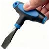 T Handle Flat Head Magnetic Screwdriver Non-slip Rubber Grip Hand Screwdriver Quick Release Tool For Camera Tripod Monopod Photo