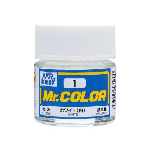 

GSI Creos Mr. Color White (White) Gloss 10ml Model Paint C1