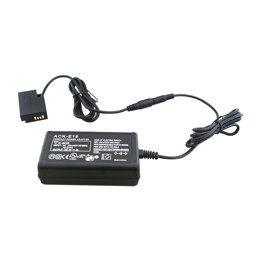 ACK-E18 ACKE18 AC Power Adapter (LP-E17) DR-E18 Battery for Case for 77D 200D 75
