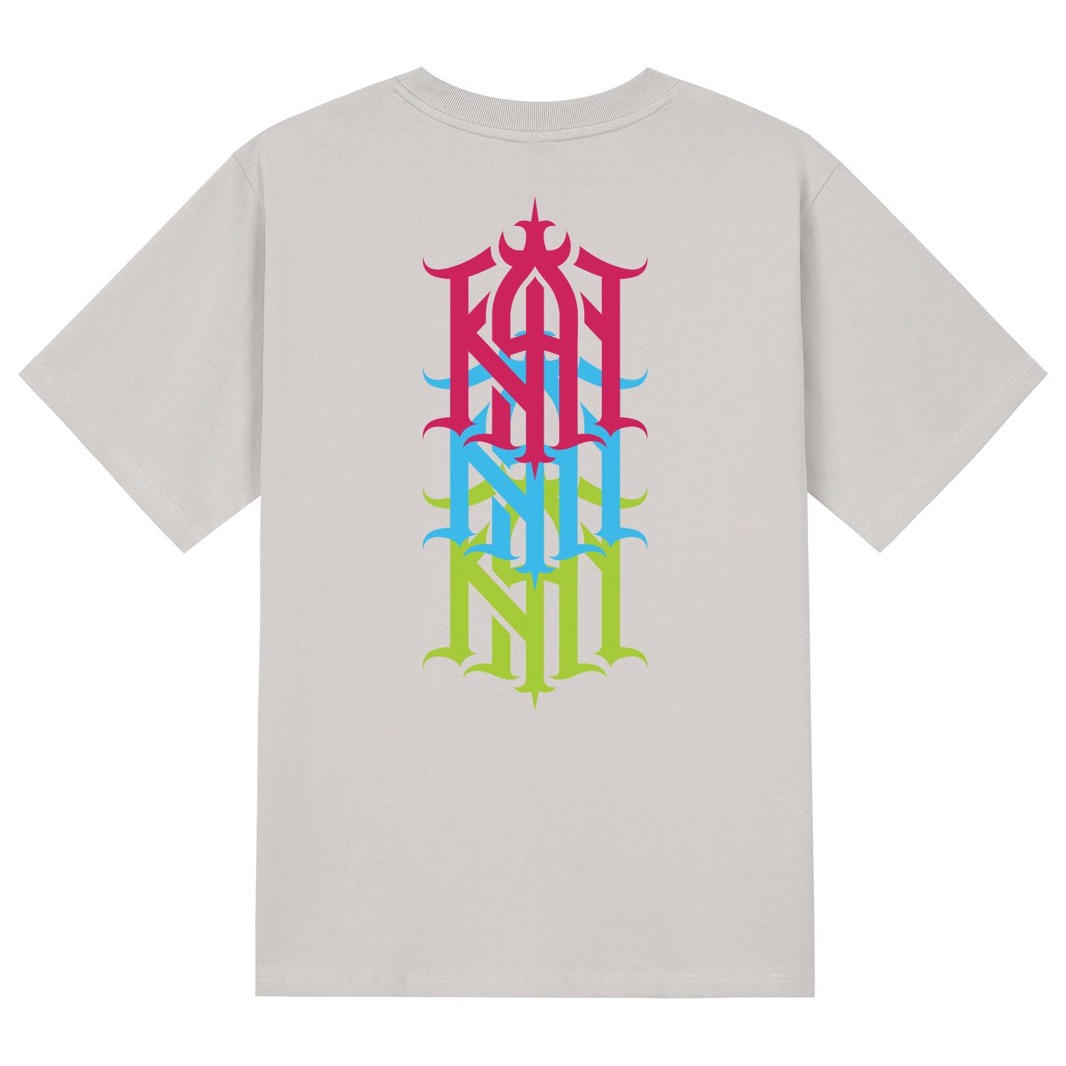 Khan 6312 Ktc0046 Khan Symbol Cross Short Sleeve T-Shirt - Beige Beige/L