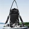Borsa Portabottiglie d'Acqua con Tracolla Regolabile Tazze Termiche Copertura Protettiva Isolante Tasca per Telefono Borsa da Viaggio per Sport all'Aperto
