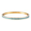 (Women's) Pig & Hen Maya Lou Bracelet - Light Blue x Gold