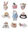 Playful Cartoon Animal Fabric Brooch Soft Textile Pin Fashion Accessory Pin For Casual Outfits And Fashion Styles