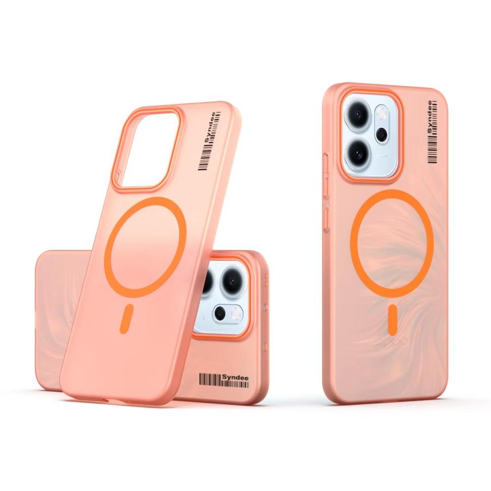 Frosted Matte PC Case For OPPO Reno15 14 13 12 11 F Pro Find X9 X8 Pro Ultra Slim Shockproof Transparent Magnetic Charging Cover