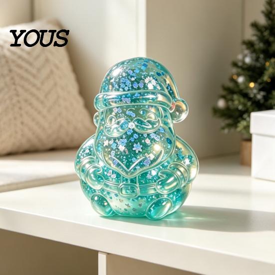 Christmas Gifts for Children Santa Maltose Squeeze Stress Ball, Slow Rising Soft TPR Fidget Toy Sensory Toys Relief Anxiety Relief, Cute Xmas