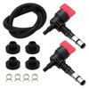 Efficient Fuel Shut Off Valve Kit Designed for Portable Generators Including BS Models Complete Installation Accessories