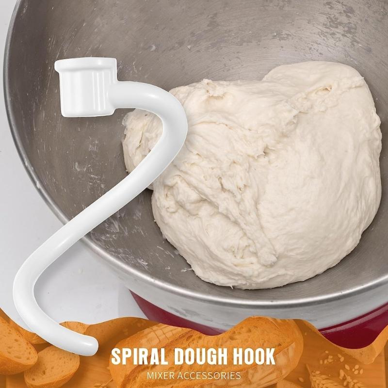 Lift Stand MixerSpiral Dough Hook for KP26M1X K5SS K5A KSM5 KP26M8X KL26M8X KS55