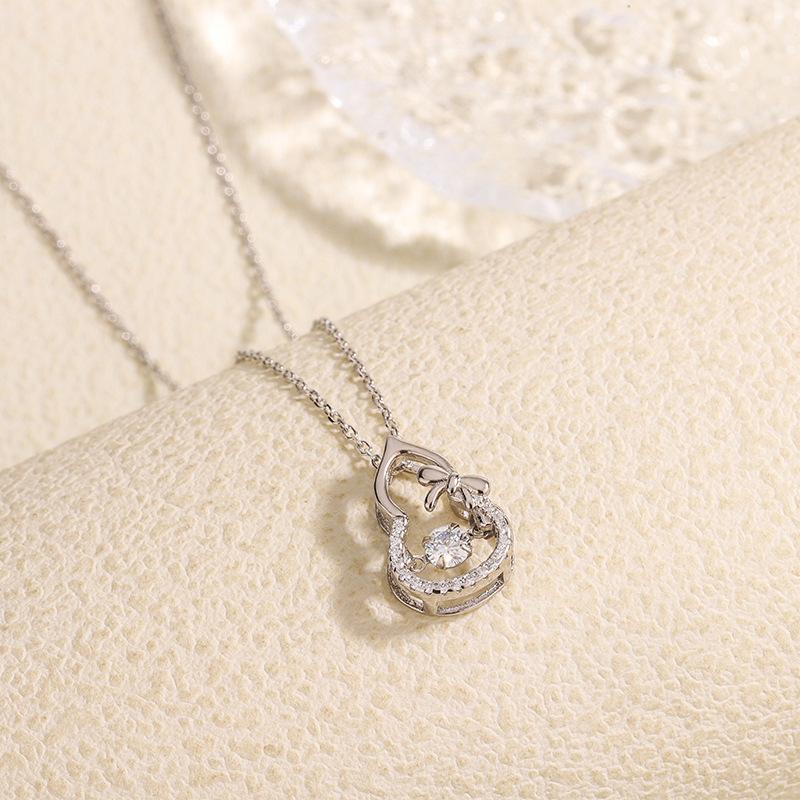 Sterling Silver Necklace, 925 Silver Necklace 198DZ