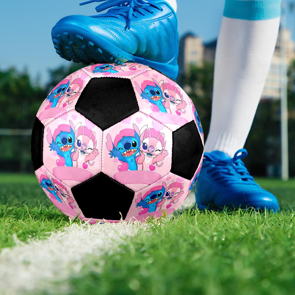 Stitch Theme Size 5 Soccer Ball, Suitable for Both Indoor and Outdoor Matches, a Gift Suitable for Everyone.