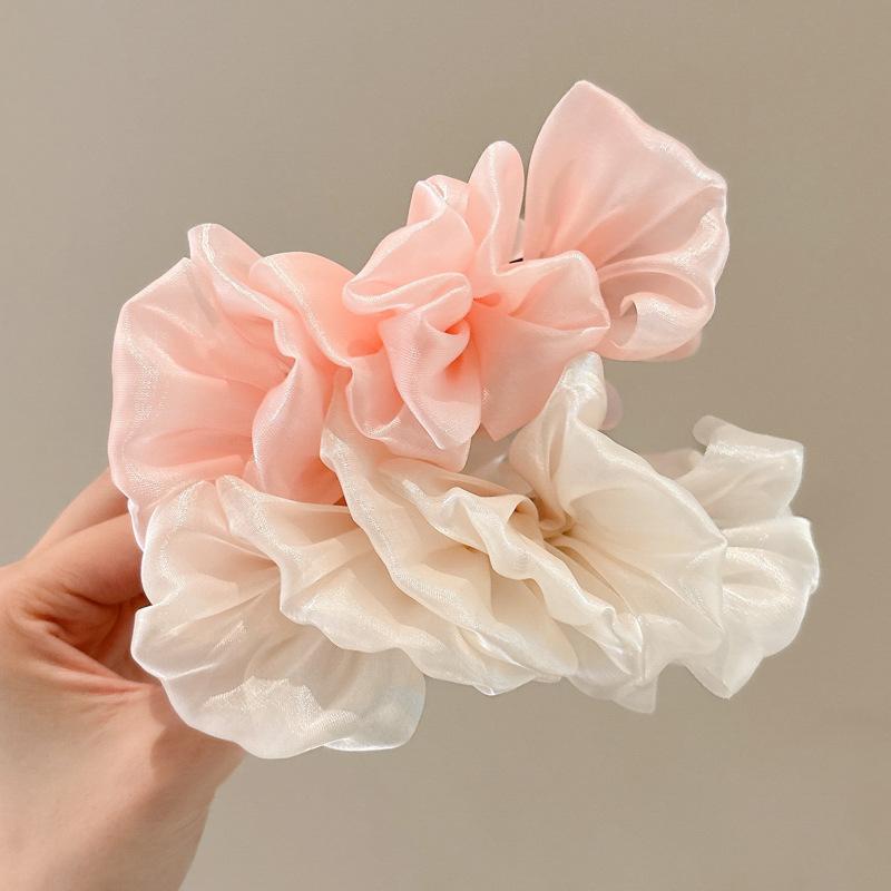 Pleated Bow Hair Clip Girl Hair Clip Hair Clip Hair Clip Artifact Ponytail Clip High-Grade Banana Clip