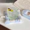Ins Style High-Temp Resistant Glass Cup - Cute Cartoon Couple Design for Coffee & Milk