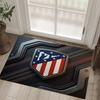 Atletico Madrid Design Crystal Velvet Carpet Cozy Non?Slip Printed Rug For Bedroom Living Room Entrance