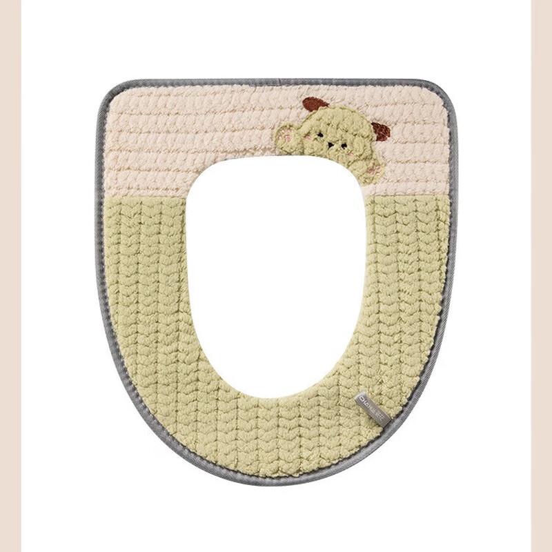 

Зимова потовщена подушка-накладка на сидіння унітазу Камелія