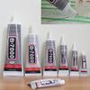 2 Peças Cola Multiuso B7000 Semifluida Adesivo Forte À Prova d'Água Cola Universal Artesanato de Joias DIY para Metal