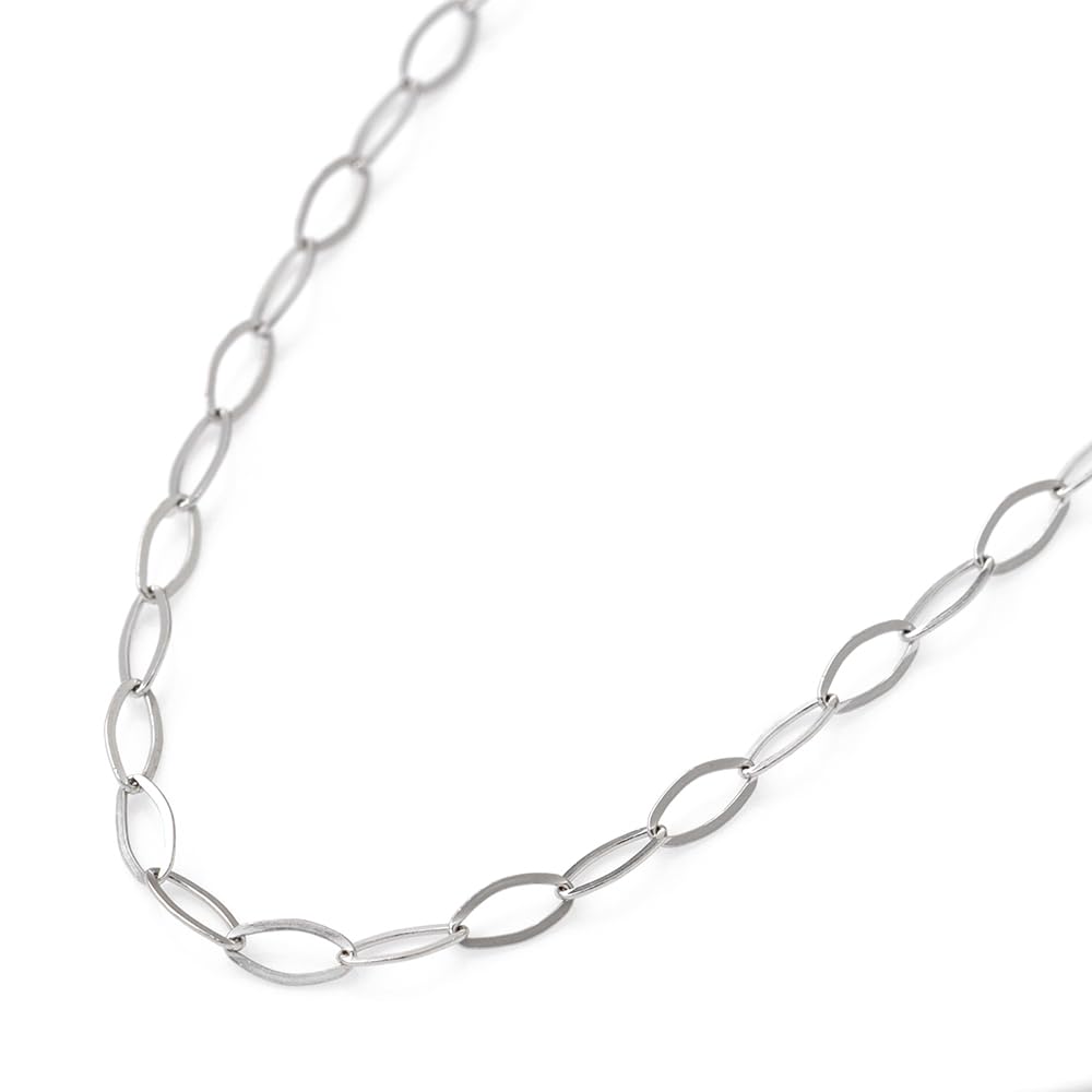 

PT999 Pure Platinum Chain Necklace 50cm Certified by the Mint Bureau [MJP] Approx. 2.00g платиновий