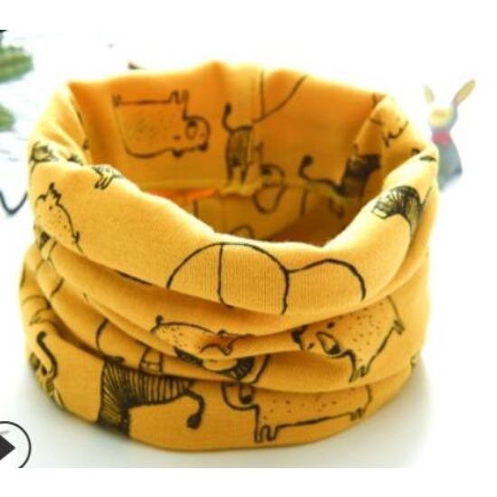 Cotton Baby Girls Boys Scarf Autumn Winter Boys O Ring Scarf Kids Collar Scarf Children Neckerchief Scarves Baby Keep Warm Stuff