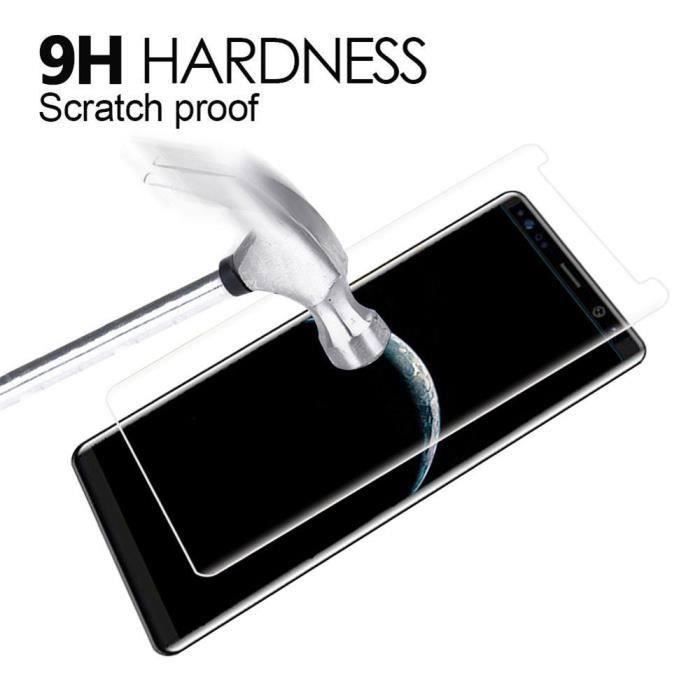New Premium HD 3D Screen Tempered Glass Protective Film for Samsung Galaxy Note 8 Tec1350 T0A071