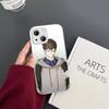 Nerd Project Bl Anime For iPhone 14 13 12 Mini 11 Pro XS Max X XR 14 Plus Tempered Glass Cover