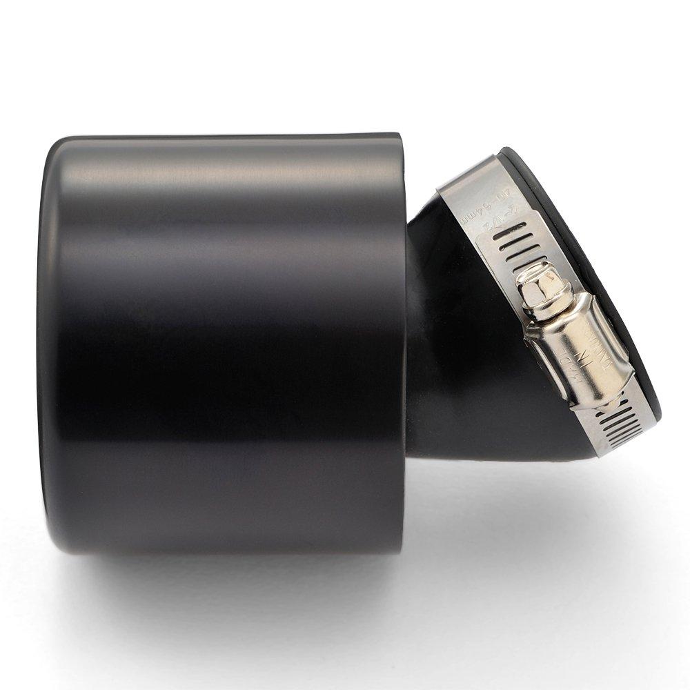 Daytona Power Filter for PE Carb Black 63355 All-Weather (45 Arc)