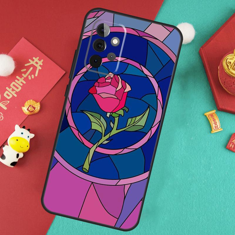 

Stained Glass Rose Galaxys Case For Samsung Galaxy A16 A17 A54 A34 A14 A15 A35 A55 A52 A12 A32 A13 A33 A53 A26 A36 A56 Samsung A32 4G