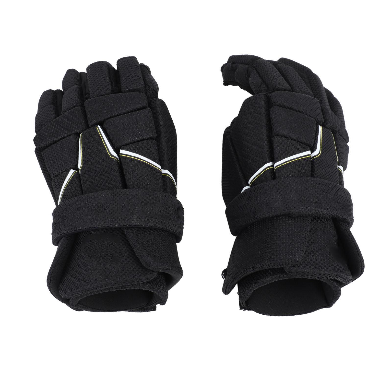 Sports Hockey Gloves for Men Non Slip Breathable Lightweight Outdoor Field Hockey Gloves for Ice Street Roller Hockey