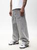 Jigga Wear New Outline XL Men's Gray Super Baggy Jeans