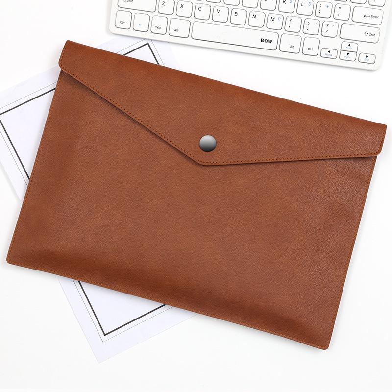 Waterproof Leather A4 Document File & Storage Bag