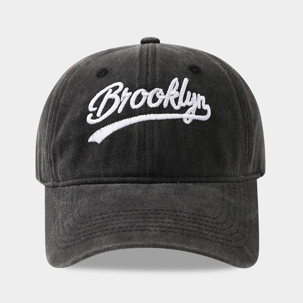 

Casual Cotton Baseball Cap With Embroidered Letters For Summer Outdoor Activities Black