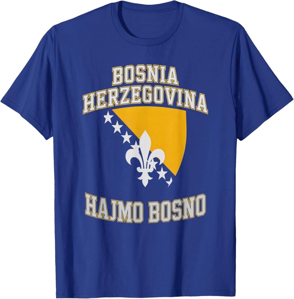 Stolzes Bosnien Drache HAJMO BOSNO Landesliebling Jubelspiel Unisex T-Shirt