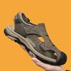 Summer Men's Sandals Genuine Leather Casual Shoes Outdoor Leather Sandals for Men Beach Shoes Roman Shoes