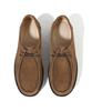 Firenze Atelier [Vibram] Bold Shape 4.7Cm Suede Mock Shoes 9009-Qs [Mid Brown]