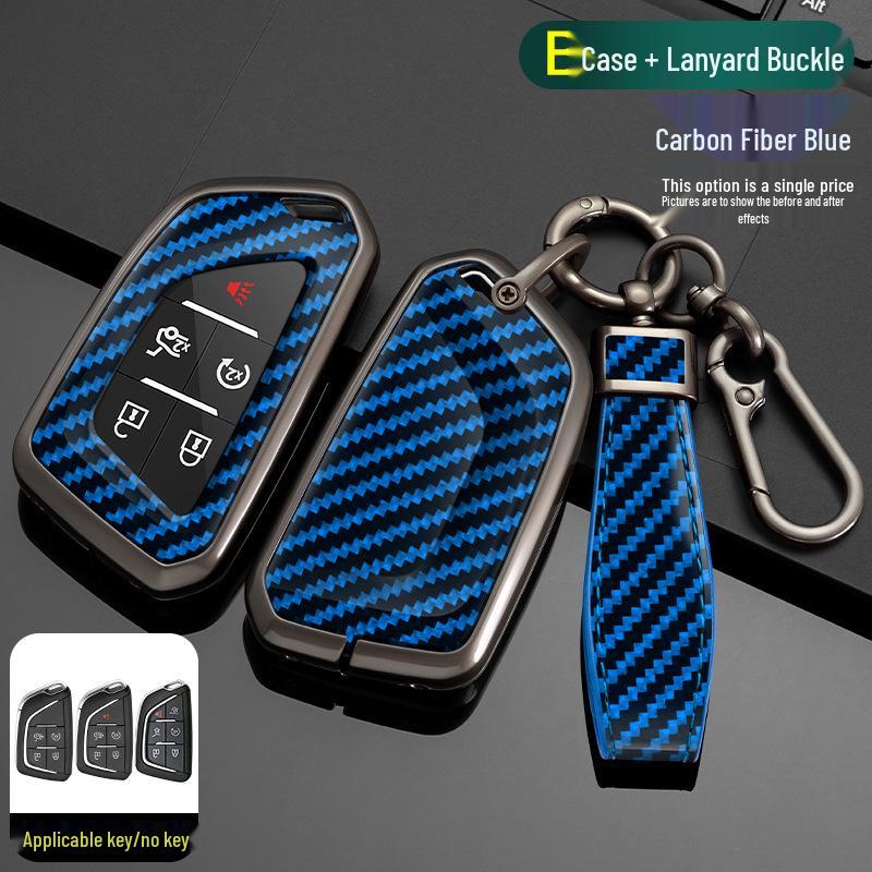 Cadillac Key Case: Fits XT5, CT5, XT6, XT4, CT ATSL, CT4, XTS - Shell Bag with Buckle