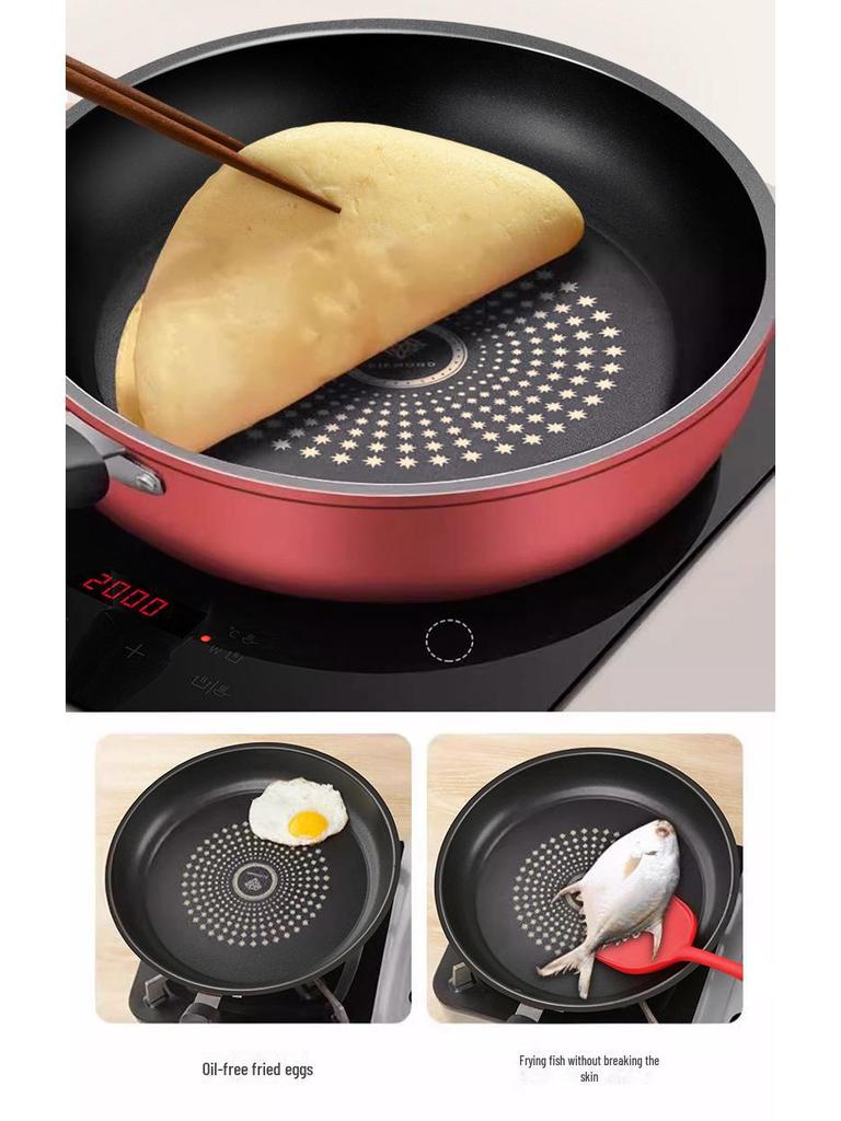 Poêle antiadhésive Crystal Diamond - Universelle pour cuisinières à induction et à gaz