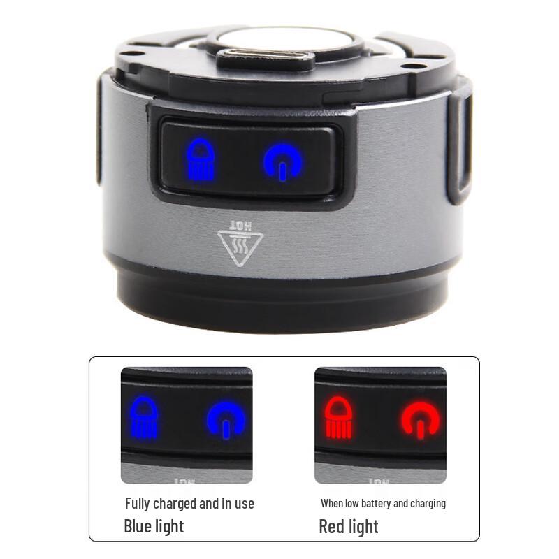 UOSU T040 Outdoor LED Headlamp with Red Light and Magnetic Base