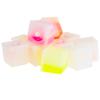 TG53193 ICE CUBES Glowing Colorful FLUO 12 Pcs Ice Cube