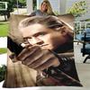 1pc Blanket The Lord of the Rings1 Print Design, Lightweight Blanket for Sofa, Bed- Soft &Warm, Gift for All Seasons like Christmas, Halloween