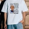 Sarcastic Old Man T-Shirt Funny Grumpy Retirement Gift For Husband Father XL Unisex 100% Cotton Novelty Gift T-Top