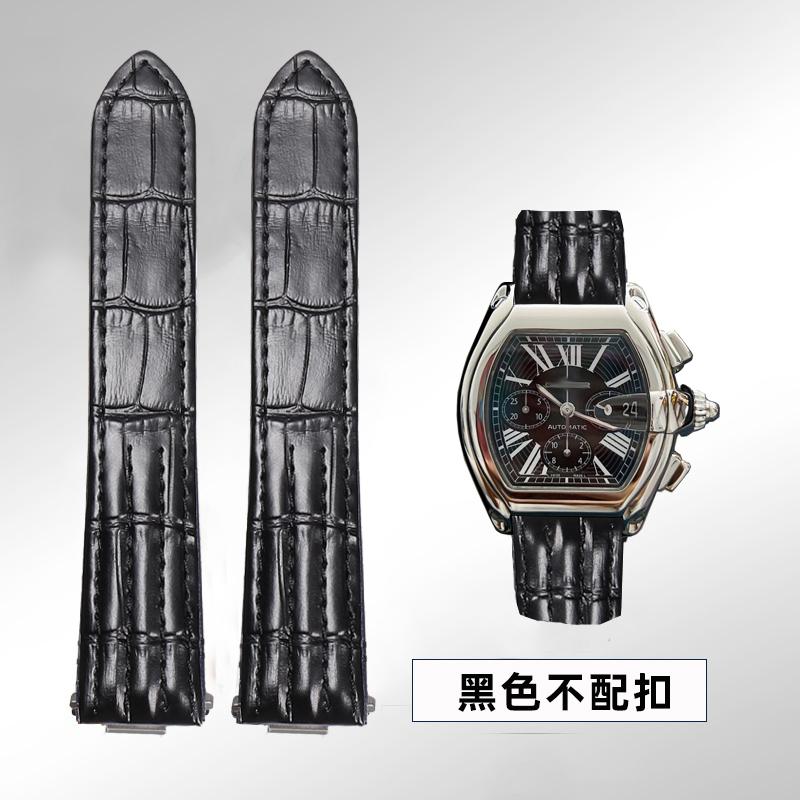 19mm 20mm Pro Cartier Roadster W6206018 W6206017 Řemínek k hodinkám z pravé kůže Pánský Náhradní Řemínek k hodinkám z hovězí kůže Nylonový Pásek na zápěstí