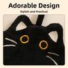 Soft Black Cat Hand Towel Super-Absorbent Kitchen Cleaning Wipe Cloth  Kitchen