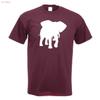 Elephant T Shirt 4 Rüsseltiere for Men Funshirt Printed Design Vintage Washed Designer Clothes Graphic Fashion Stylish Unisex