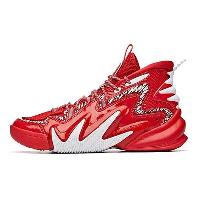 Marvel X Crazy Tide 2 Venom Collaboration High-Top Basketball Shoes Men Sneaker Red White 112031602S-7