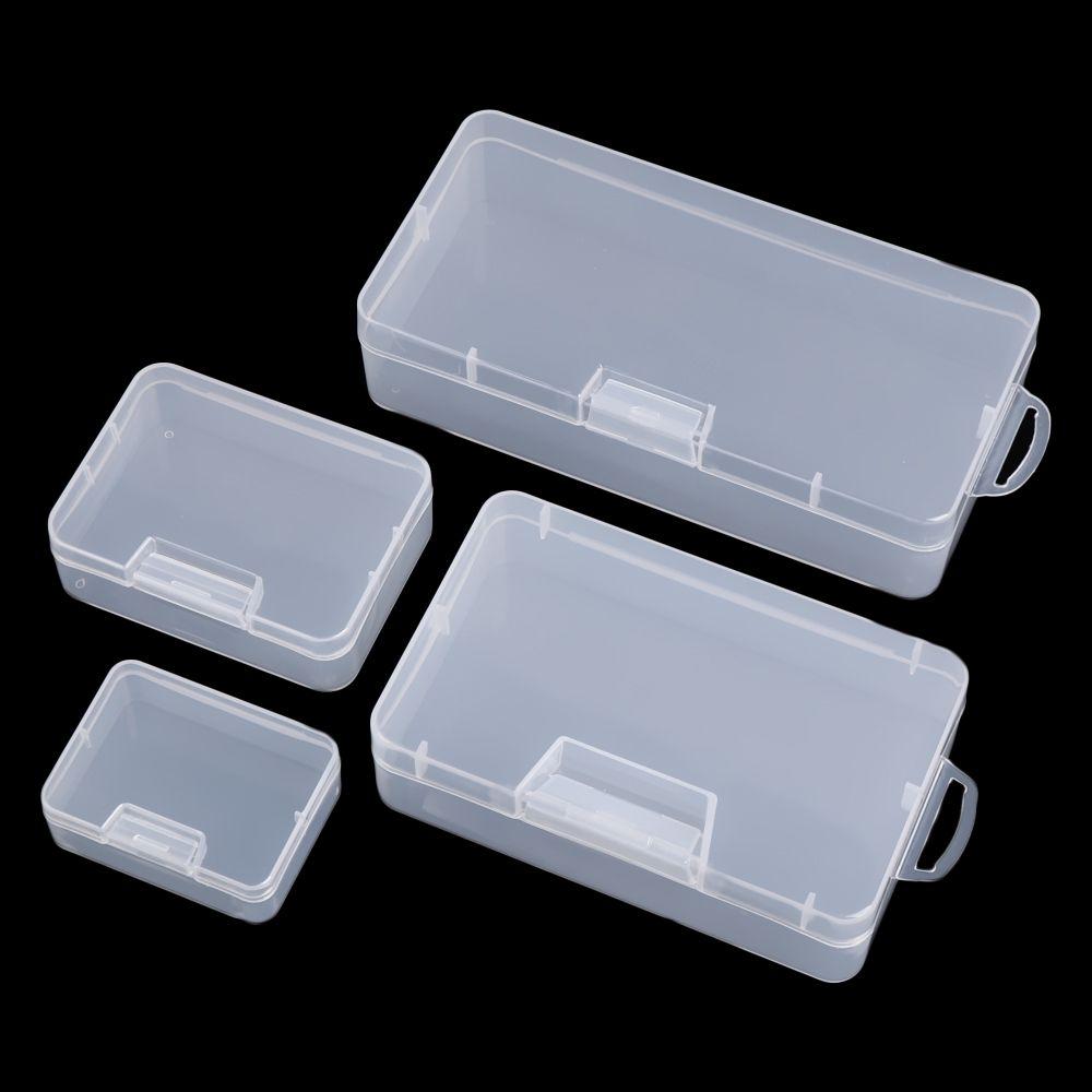Square Plastic Transparent Storage Box Small Items Sundries Organizer Case Jewelry Beads Container Tools Accessories Box