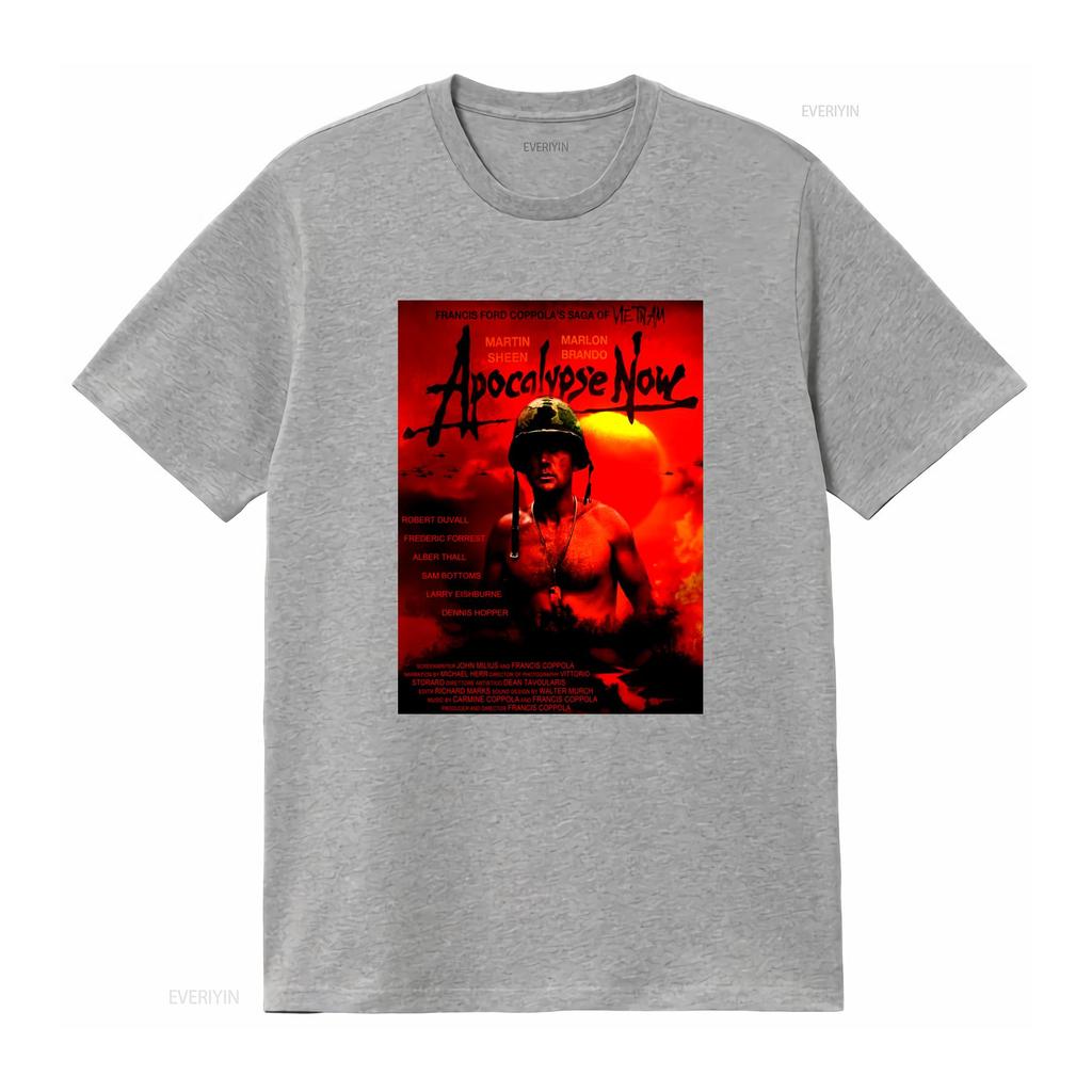 Apocalypse Now V33 Movie Poster Print Mens T Shirt Available In Sizes S 5XL Vintage Washed Stylish Fashion Graphic Versatile