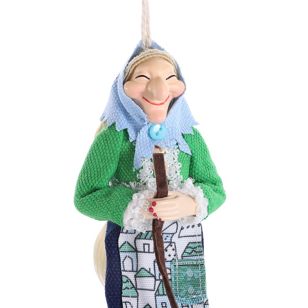 Home Charming Witch Doll Good Luck Handmade Witch Doll  Festive Antique-Inspired Decor